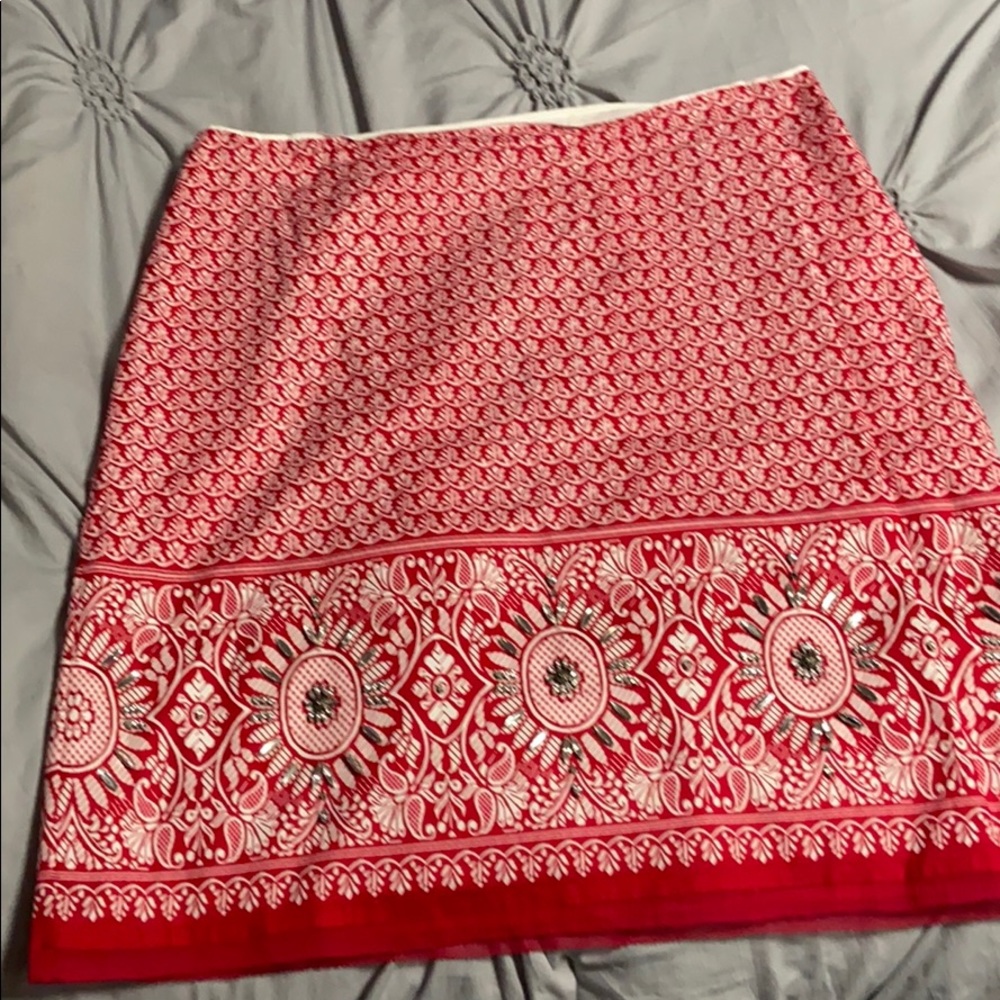 Elie Tahari beaded skirt